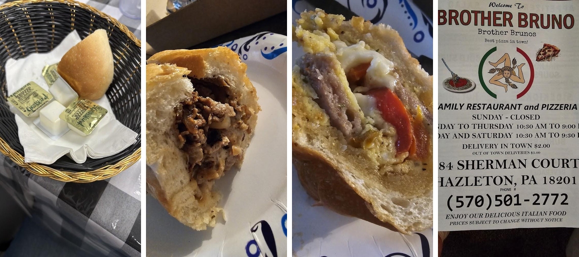 Brother Bruno Menu